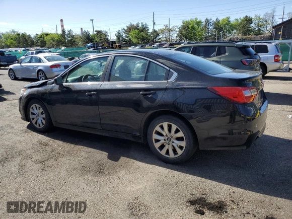 2017 Subaru Legacy with VIN 4S3BNAB68H3023828, listed as a Copart auction lot 57171015 with 105,460 mi miles and Salvage title. Bid and sale history available at DreamBid. Image 2.