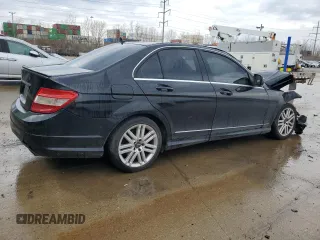 2008 Mercedes-Benz C-Class 3.0L Sport with VIN WDDGF54X18R023429, listed as a Copart auction lot 51163805 with 182,628 mi miles and Clean Title. Bid and sale history available at carsss.com. Image 3.