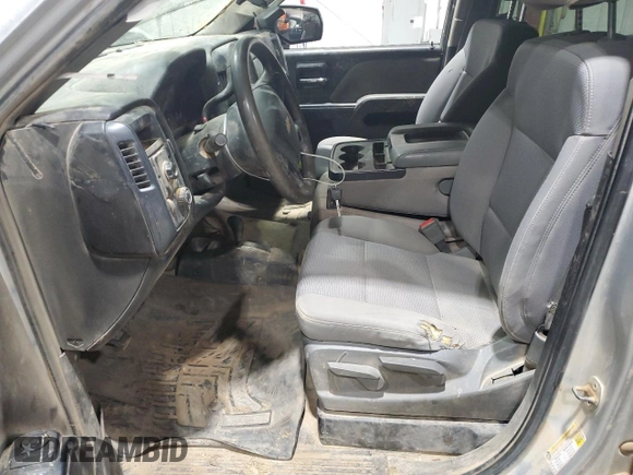 2014 Chevrolet Silverado 1500 Work Truck with VIN 3GCUKPEH5EG243521, listed as a Copart auction lot 86210854 with Not Provided miles and Salvage Title. Bid and sale history available at DreamBid. Image 7.