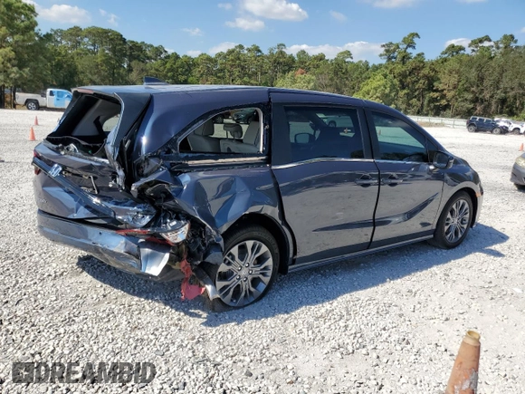 2025 Honda Odyssey Touring с VIN 5FNRL6H87SB011464, выставлен на аукционе Copart как лот 76591844 с пробегом 627 миль миль и Списание • Salvage title. История ставок и продаж доступна на DreamBid. Изображение 3.