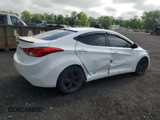 2013 Hyundai Elantra GLS with VIN 5NPDH4AE8DH434199, listed as a Copart auction lot 64002625 with 233,546 mi miles and Salvage title. Bid and sale history available at DreamBid. Image 3.