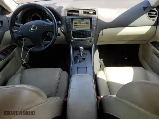 2010 Lexus IS 250 with VIN JTHCF5C21A5040399, listed as a Copart auction lot 51078295 with 225,120 mi miles and Clean Title. Bid and sale history available at carsss.com. Image 8.