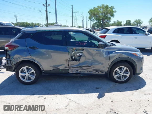 2023 Nissan Kicks S with VIN 3N1CP5BV5PL552026, listed as a IAAI auction lot 41882997 with 16,623 mi miles. Bid and sale history available at carsss.com. Image 14.