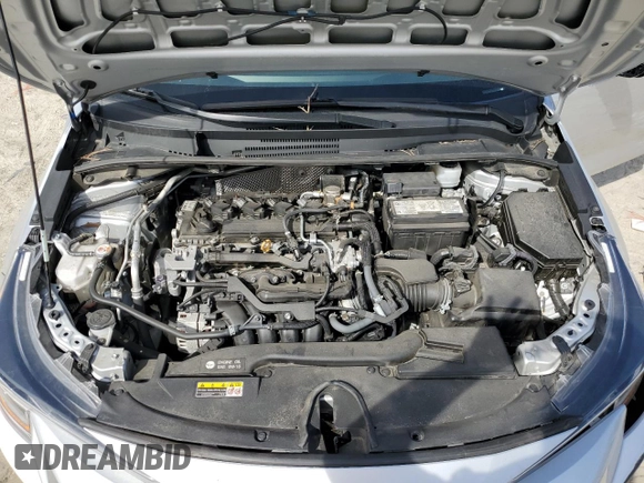 2023 Toyota Corolla LE with VIN 5YFB4MDE0PP001952, listed as a Copart auction lot 48400835 with 52,060 mi miles and Salvage Title. Bid and sale history available at DreamBid. Image 11.
