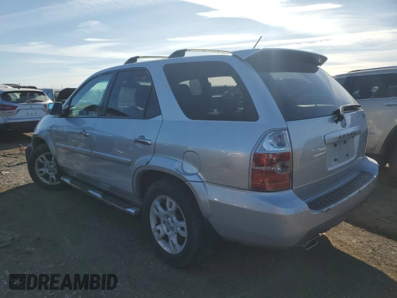2004 Acura MDX Touring Pkg w/Navigation with VIN 2HNYD18854H549616, listed as a Copart auction lot 44373435 with 138,104 mi miles and Salvage Title. Bid and sale history available at carsss.com. Image 2.