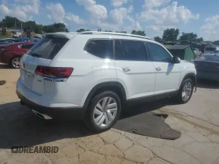 2021 Volkswagen Atlas SEL with VIN 1V2BR2CA0MC547867, listed as a Copart auction lot 62005795 with 64,263 mi miles and Clean title. Bid and sale history available at DreamBid. Image 3.