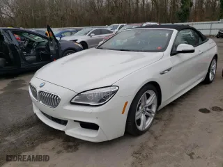 2018 BMW 6 Series 650i with VIN WBA6F5C55JD997243, listed as a Copart auction lot 69576782 with 0 mi miles. Bid and sale history available at carsss.com. Image 1.