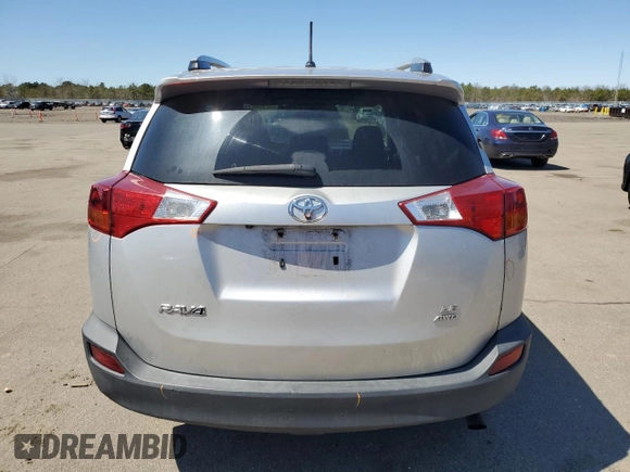 2015 Toyota RAV4 LE with VIN 2T3BFREV3FW342496, listed as a Copart auction lot 52960215 with 129,520 mi miles and Salvage Title. Bid and sale history available at DreamBid. Image 6.