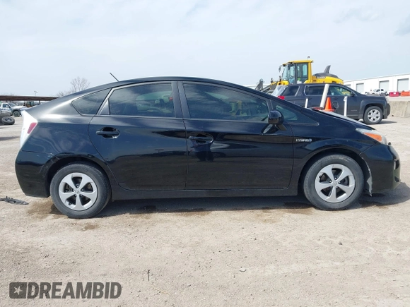 2013 Toyota Prius One with VIN JTDKN3DU6D1729564, listed as a IAAI auction lot 41787817 with 130,153 mi miles. Bid and sale history available at carsss.com. Image 13.