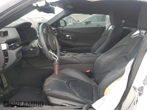 2023 Toyota Supra 3.0 z VIN WZ1DB0G09PW061258, wystawiony jako Copart lot #77875554 z przebiegiem Nie podano mil oraz Szkoda całkowita • Salvage title. Historia ofert i sprzedaży dostępna na DreamBid. Obrazek 7.