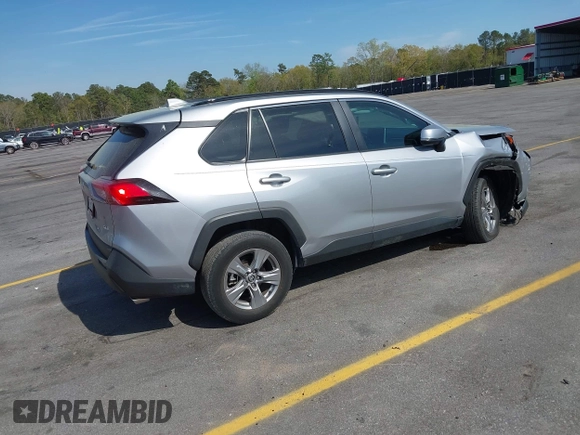 2023 Toyota RAV4 XLE with VIN 2T3W1RFV2PC230208, listed as a IAAI auction lot 41916027 with 21,151 mi miles. Bid and sale history available at carsss.com. Image 4.