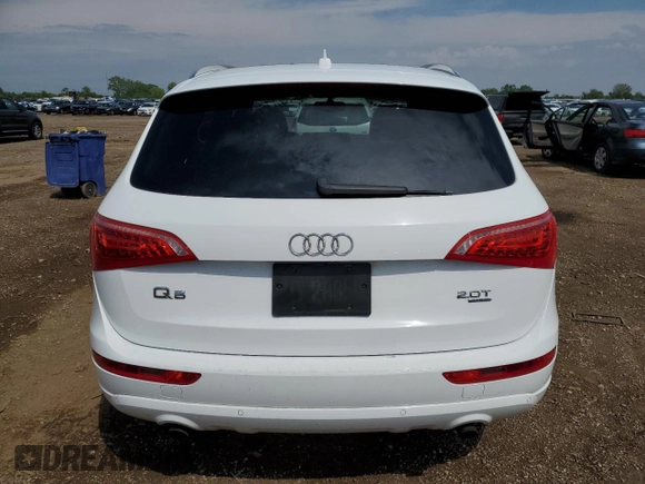 2011 Audi Q5 Premium Plus with VIN WA1LFAFP8BA008831, listed as a Copart auction lot 59253315 with 150,146 mi miles and Salvage title. Bid and sale history available at DreamBid. Image 6.