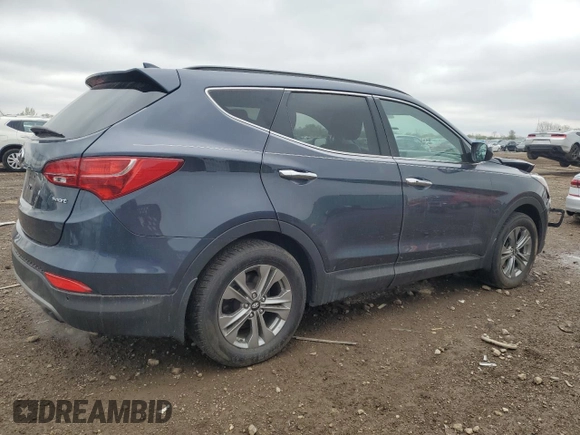 2016 Hyundai Santa Fe z VIN 5XYZU3LB6GG351980, wystawiony jako Copart lot #55326225 z przebiegiem 60 007 mil mil oraz Szkoda całkowita • Salvage title. Historia ofert i sprzedaży dostępna na DreamBid. Obrazek 3.