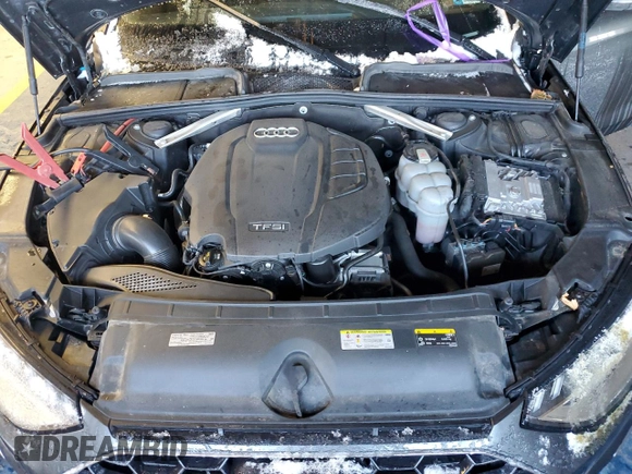 2020 Audi A4 Premium Plus with VIN WAUENAF45LA050461, listed as a Copart auction lot 88592305 with Not Provided miles and Salvage Title. Bid and sale history available at DreamBid. Image 12.