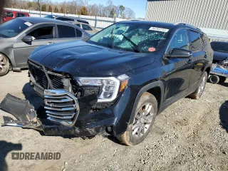 2022 GMC Terrain SLT with VIN 3GKALVEV8NL184969, listed as a Copart auction lot 46260745 with 63,123 mi miles and Salvage Title. Bid and sale history available at carsss.com. Image 1.