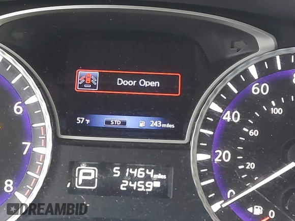 2020 Infiniti QX60 Luxe with VIN 5N1DL0MM1LC537478, listed as a IAAI auction lot 42323321 with 51,464 mi miles and . Bid and sale history available at DreamBid. Image 7.
