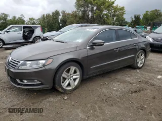 2014 Volkswagen CC R-Line with VIN WVWBP7AN0EE528915, listed as a Copart auction lot 72925784 with 127,339 mi miles and Salvage Title. Bid and sale history available at carsss.com. Image 1.