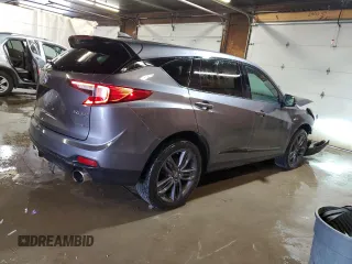 2021 Acura RDX w/A-Spec Package z VIN 5J8TC2H65ML022672, wystawiony jako Copart lot #60794045 z przebiegiem 70 000 mil mil oraz Szkoda całkowita • Salvage title. Historia ofert i sprzedaży dostępna na DreamBid. Obrazek 3.
