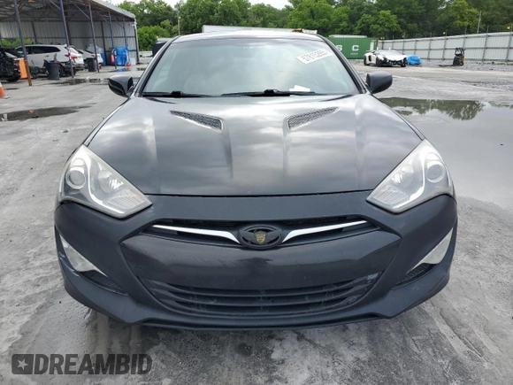2013 Hyundai Genesis Coupe Grand Touring with VIN KMHHU6KJ7DU098549, listed as a Copart auction lot 57815265 with 115,763 mi miles and Salvage title. Bid and sale history available at DreamBid. Image 5.