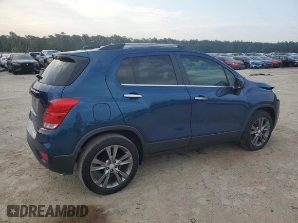 2020 Chevrolet Trax LT with VIN 3GNCJLSB0LL278941, listed as a Copart auction lot 57651775 with 50,246 mi miles and Salvage title. Bid and sale history available at DreamBid. Image 3.