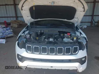 2024 Jeep Compass Latitude with VIN 3C4NJDBN3RT117560, listed as a IAAI auction lot 42732859 with 34,412 mi miles and . Bid and sale history available at DreamBid. Image 10.