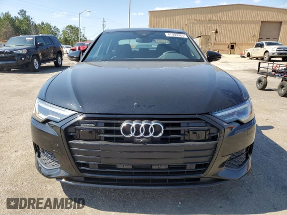 2021 Audi A6 Premium Plus with VIN WAUE8AF2XMN034062, listed as a Copart auction lot 47009385 with 8,674 mi miles and Salvage Title. Bid and sale history available at carsss.com. Image 5.