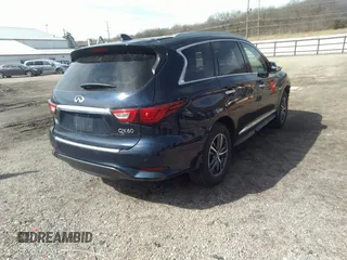 2017 Infiniti QX60 with VIN 5N1DL0MM3HC550045, listed as a IAAI auction lot 41857238 with 132,316 mi miles and . Bid and sale history available at DreamBid. Image 4.