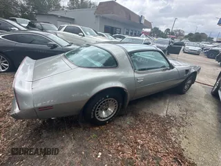 1979 Pontiac Firebird with VIN 2X87K9N151903, listed as a Copart auction lot 46483805 with 9,491 mi miles and Clean title. Bid and sale history available at DreamBid. Image 4.