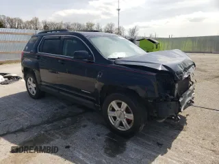 2015 GMC Terrain SLE with VIN 2GKFLWEK9F6257659, listed as a Copart auction lot 53380445 with 175,926 mi miles and Salvage title. Bid and sale history available at DreamBid. Image 4.