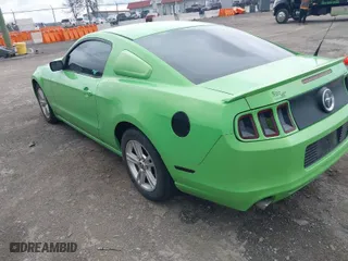 2014 Ford Mustang V6 with VIN 1ZVBP8AM6E5208752, listed as a IAAI auction lot 41836465 with 112,142 mi miles. Bid and sale history available at carsss.com. Image 3.