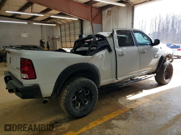 2018 Ram 2500 Big Horn with VIN 3C6UR5DL2JG275057, listed as a Copart auction lot 48528575 with 41,182 mi miles and Salvage Title. Bid and sale history available at carsss.com. Image 3.