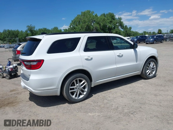 2024 Dodge Durango GT Plus z VIN 1C4RDJDG6RC192187, wystawiony jako IAAI lot #42383528 z przebiegiem 40 561 mil mil oraz . Historia ofert i sprzedaży dostępna na DreamBid. Obrazek 4.