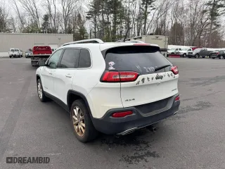 2015 Jeep Cherokee Limited with VIN 1C4PJMDS1FW676204, listed as a Copart auction lot 53428555 with 165,124 mi miles and Clean Title. Bid and sale history available at carsss.com. Image 2.