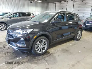 2022 Buick Encore GX Essence with VIN KL4MMFSL1NB134196, listed as a Copart auction lot 61568115 with 14,707 mi miles and Salvage title. Bid and sale history available at DreamBid. Image 1.
