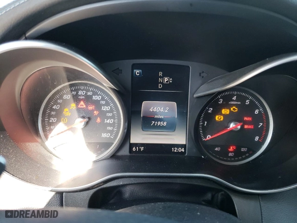 2015 Mercedes-Benz C-Class C 300 with VIN 55SWF4JB4FU088835, listed as a Copart auction lot 48181675 with 71,958 mi miles and Salvage Title. Bid and sale history available at carsss.com. Image 9.