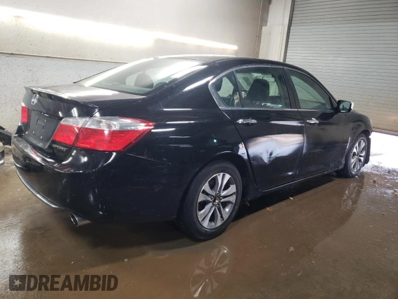 2014 Honda Accord Sport with VIN 1HGCR2F52EA021629, listed as a Copart auction lot 52610385 with 144,187 mi miles and Salvage Title. Bid and sale history available at carsss.com. Image 3.