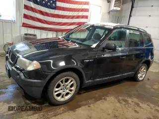 2004 BMW X3 2.5i with VIN WBXPA73484WC42708, listed as a Copart auction lot 50508095 with 262,417 mi miles and Salvage Title. Bid and sale history available at DreamBid. Image 1.