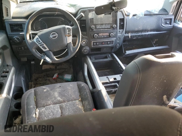 2023 Nissan Titan SV with VIN 1N6AA1ED5PN114394, listed as a Copart auction lot 75536914 with Not provided miles and Non repairable. Bid and sale history available at DreamBid. Image 8.
