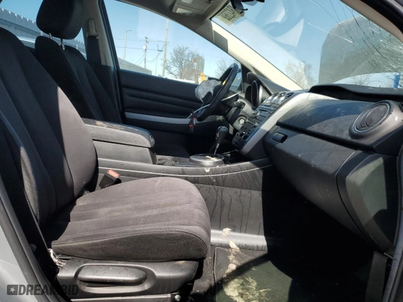2011 Mazda CX-7 i Sport with VIN JM3ER2BM2B0401633, listed as a Copart auction lot 48422695 with 0 mi miles and Salvage Title. Bid and sale history available at carsss.com. Image 7.
