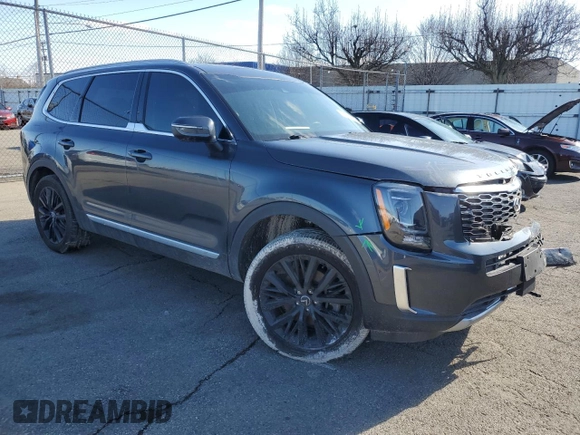 2020 Kia Telluride EX z VIN 5XYP34HC6LG001907, wystawiony jako Copart lot #49150095 z przebiegiem 98 978 mil mil oraz Szkoda całkowita • Salvage title. Historia ofert i sprzedaży dostępna na DreamBid. Obrazek 4.