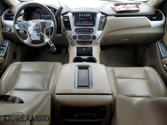 2019 GMC Yukon SLT with VIN 1GKS2BKC4KR272138, listed as a Copart auction lot 61168384 with 92,321 mi miles and Salvage Title. Bid and sale history available at carsss.com. Image 8.