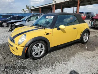 2008 MINI Convertible with VIN WMWRF33588TG18367, listed as a Copart auction lot 47261345 with 132,150 mi miles and Salvage Title. Bid and sale history available at DreamBid. Image 1.