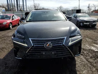 2021 Lexus NX with VIN JTJGARDZ1M5029327, listed as a Copart auction lot 49243235 with 9,926 mi miles and Salvage Title. Bid and sale history available at carsss.com. Image 5.