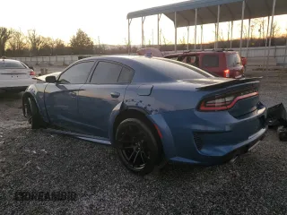 2022 Dodge Charger Scat Pack with VIN 2C3CDXGJ5NH193942, listed as a Copart auction lot 47988885 with 44,115 mi miles and Salvage Title. Bid and sale history available at carsss.com. Image 2.