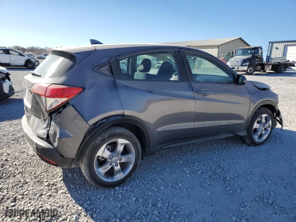 2021 Honda HR-V LX with VIN 3CZRU5H30MM723965, listed as a Copart auction lot 83461764 with 12,369 mi miles and Salvage Title. Bid and sale history available at carsss.com. Image 3.