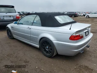 2002 BMW 3 Series M3 with VIN WBSBR93492EX24950, listed as a Copart auction lot 52174795 with 141,542 mi miles and Clean Title. Bid and sale history available at carsss.com. Image 2.