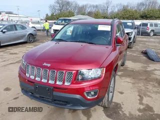 2016 Jeep Compass Latitude with VIN 1C4NJDEB1GD654917, listed as a IAAI auction lot 41680450 with 100,064 mi miles and . Bid and sale history available at DreamBid. Image 18.