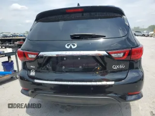 2019 Infiniti QX60 Luxe z VIN 5N1DL0MM7KC521610, wystawiony jako Copart lot #55077355 z przebiegiem 54 561 mil mil oraz Szkody całkowita. Historia ofert i sprzedaży dostępna na DreamBid. Obrazek 6.