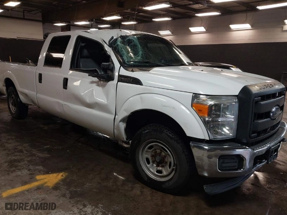2014 Ford Super Duty F-250 SRW XL with VIN 1FT7W2A69EEA14162, listed as a IAAI auction lot 41801558 with 240,201 mi miles. Bid and sale history available at carsss.com. Image 1.