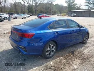 2020 Kia Forte LXS with VIN 3KPF24ADXLE191127, listed as a IAAI auction lot 41790619 with 53,777 mi miles. Bid and sale history available at carsss.com. Image 4.